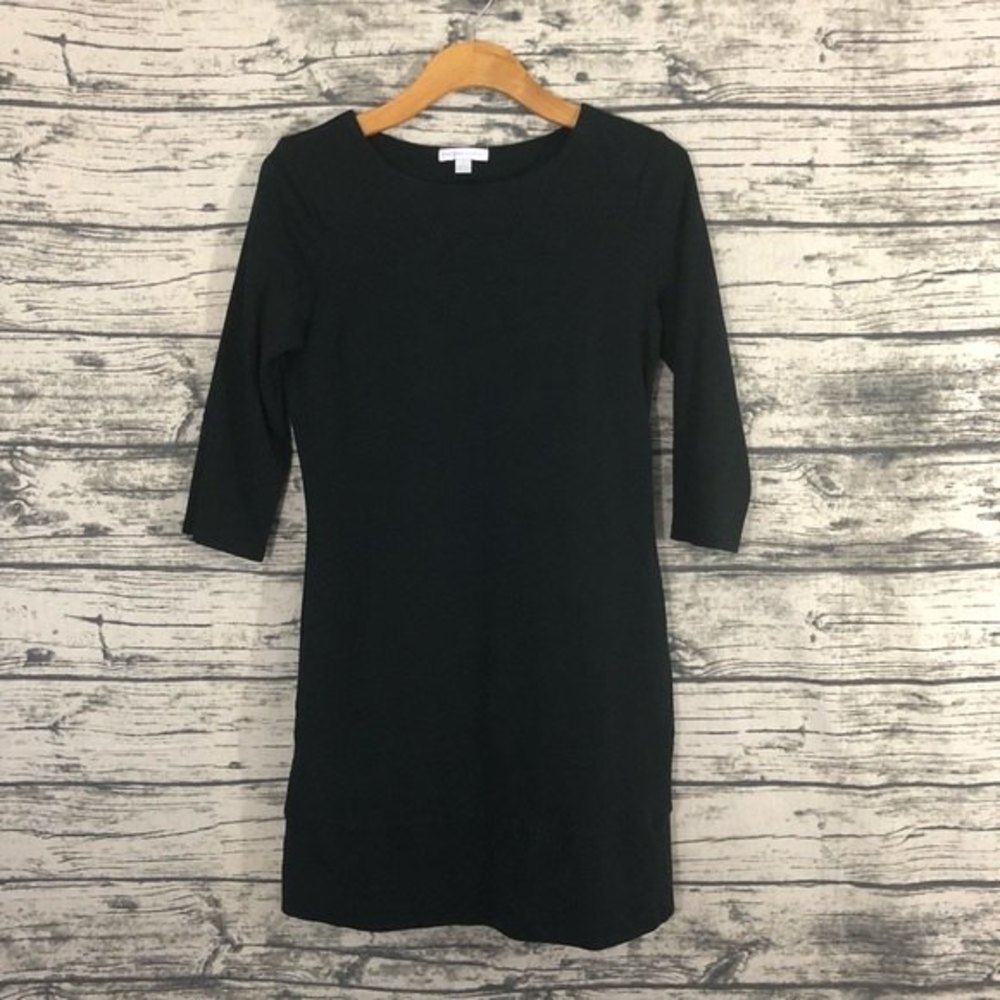 New York & Company Black Scoop Neck Dress Size Small